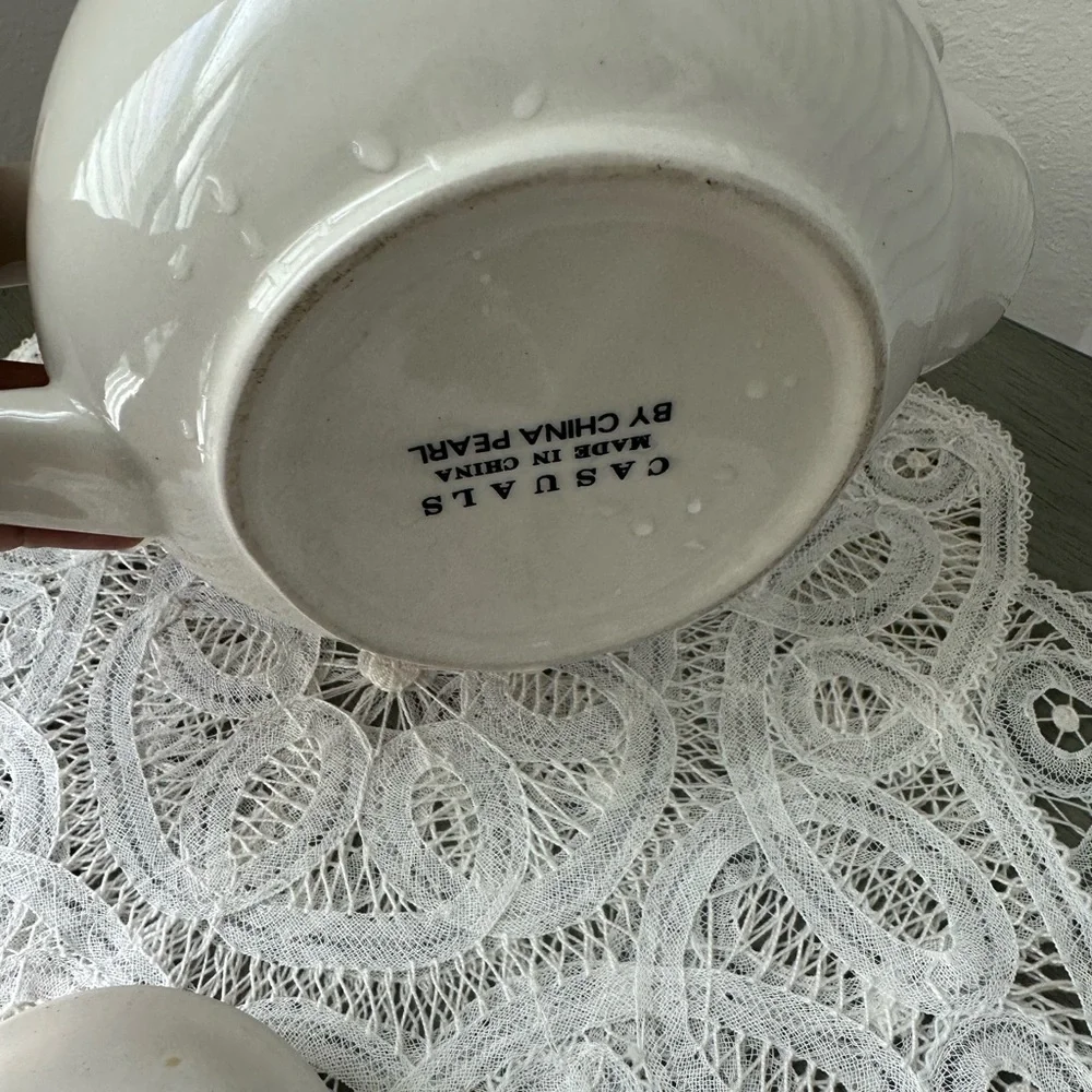 Vintage apple teapot cottagecore country farmhouse apple kitchen